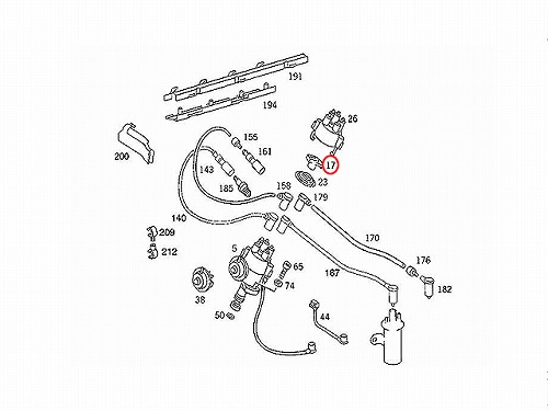 ディスローター(ディスビローター) メルセデスベンツ [0001584231]