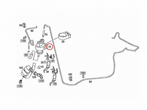 パージバルブ メルセデスベンツ [0004708593]