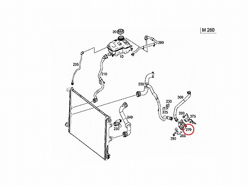 クーラントポンプ・循環ポンプ・電動ウォーターポンプ メルセデスベンツ [0005003600]