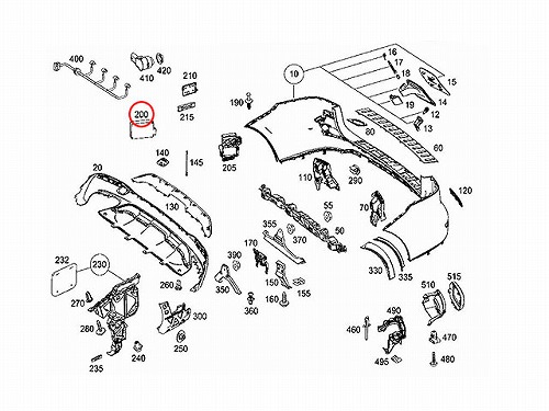 純正 レーダーセンサー メルセデスベンツ [0009058802]