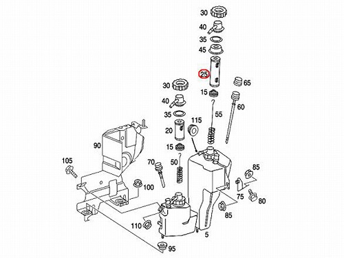 純正 ABCオイルタンクフィルター 対策品 [0031846101]