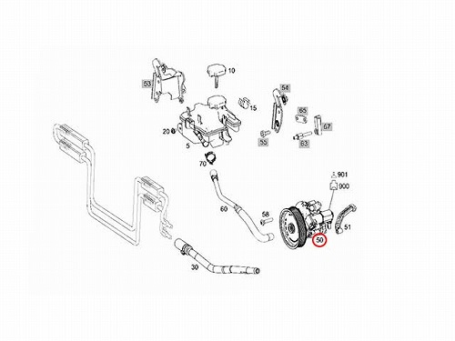 パワステポンプ メルセデスベンツ [0044669301]