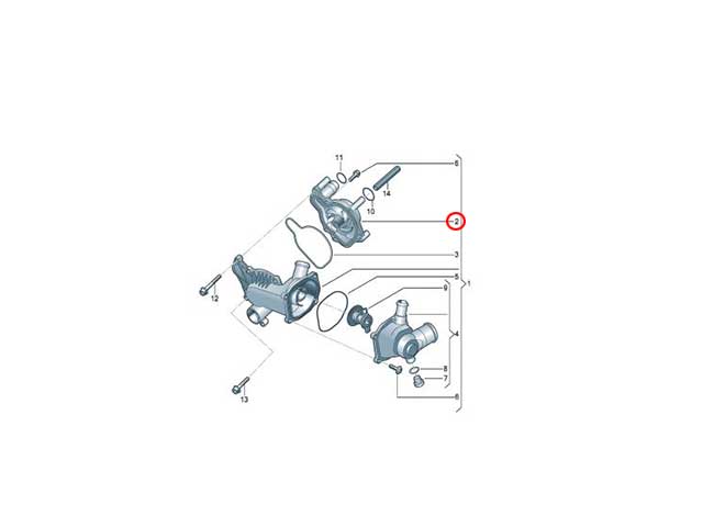 ウォーターポンプ METELLI製 AUDI(アウディ) [241153]