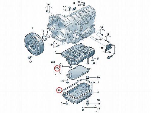 ATオイルフィルター&オイルパンガスケット VW(フォルクスワーゲン) [01V325429-S]