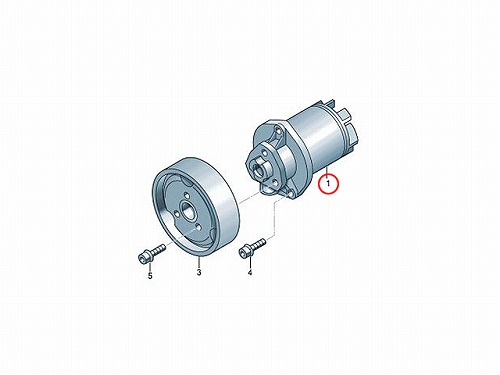 ウォーターポンプ AUDI(アウディ) [022121011]