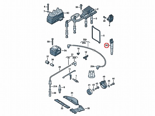 イグニッションコイル VW(フォルクスワーゲン) [022905715C]