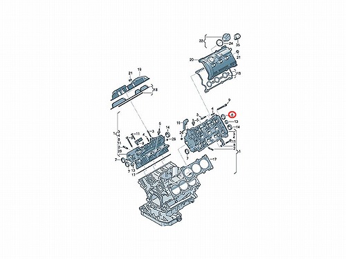カムシール(シャフトオイルシール) AUDI(アウディ) [028103086A]