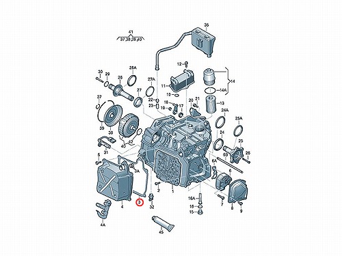 ATオイルパンガスケット VW(フォルクスワーゲン) [02E321371E]