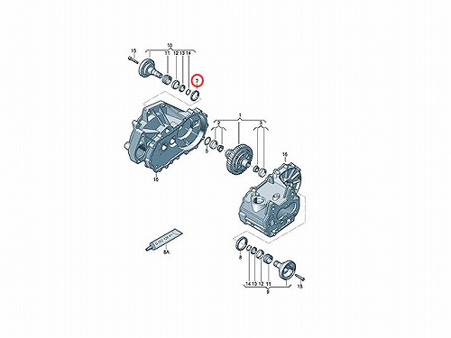 デフサイドシール フロント VW(フォルクスワーゲン) [02J409189E]