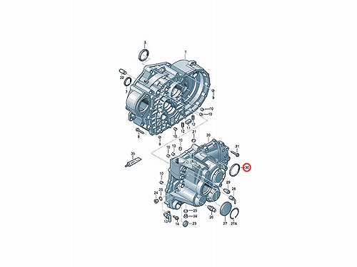 デフサイドシール AUDI(アウディ) [02T409189K]