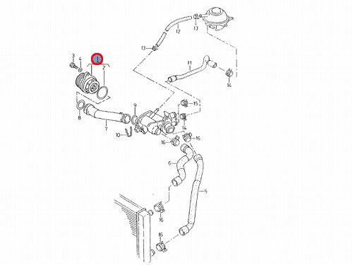 ウォーターポンプ VW(フォルクスワーゲン) [030121008DX]