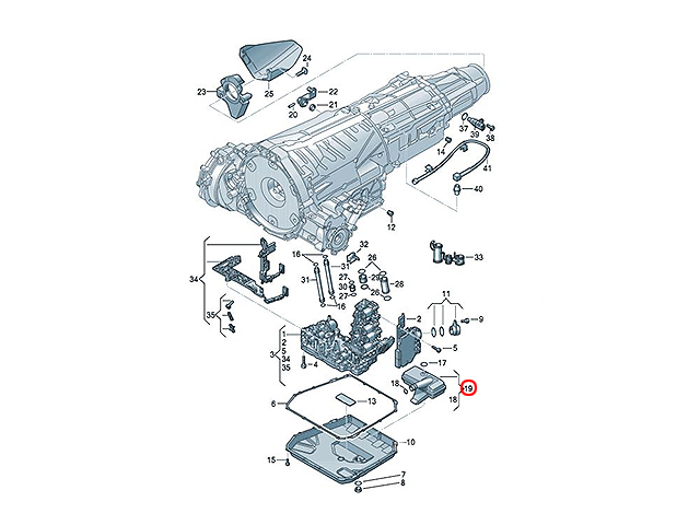 ATオイルフィルター AUDI(アウディ) [0B5325429E]