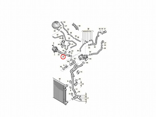ウォーターパイプ VW(フォルクスワーゲン) [032121065G]