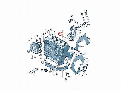 オイルセパレーター VW(フォルクスワーゲン) [036103464AH]