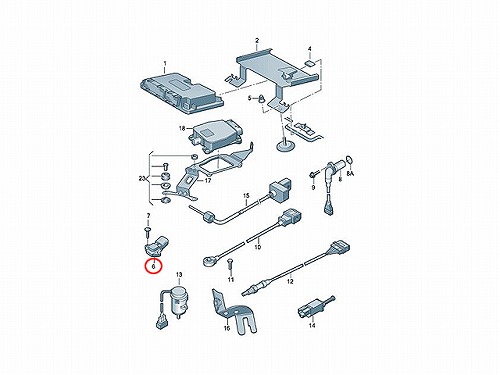 プレッシャーセンサー AUDI(アウディ) [036906051G]