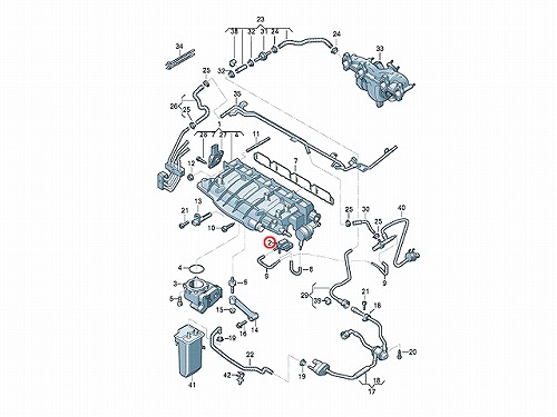 ソレノイドバルブ（パージバルブ） AUDI(アウディ) [037906283C]
