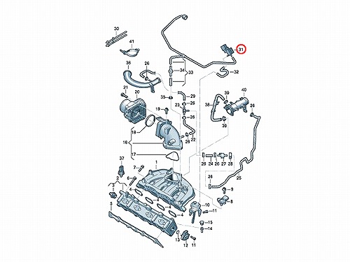 ソレノイドバルブ（パージバルブ） VW(フォルクスワーゲン) [03C906283]