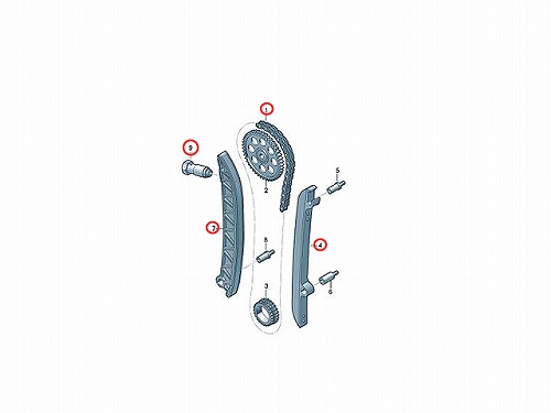 タイミングチェーンキット VW(フォルクスワーゲン) [03F109507FKIT]