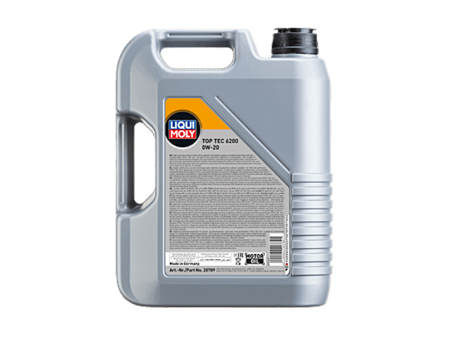 エンジンオイル TOP TEC 6200 0W-20 5.0L [LM20789]