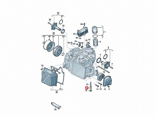 ドレンワッシャー(ATオイルパン用) VW(フォルクスワーゲン) [0438092]