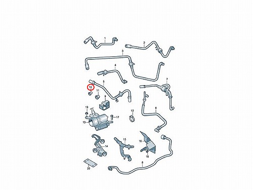 バキュームホースバルブキャップ AUDI(アウディ) [056129777]