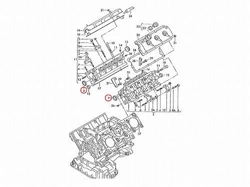 カムシール(シャフトオイルシール) VW(フォルクスワーゲン) [068103085E]