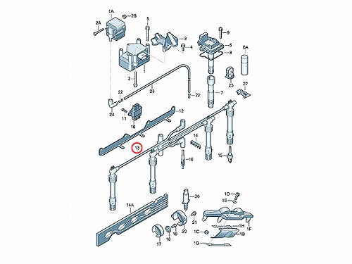 プラグコードセット VW(フォルクスワーゲン) [06A905409N]