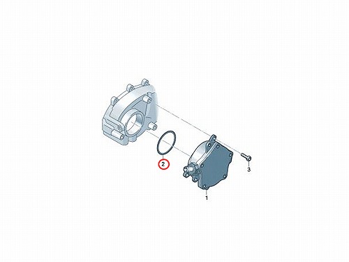 シール (バキュームポンプ用) VW(フォルクスワーゲン) [06D145117A]