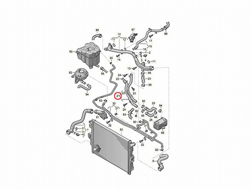ウォーターパイプ AUDI(アウディ) [06E121044AE]
