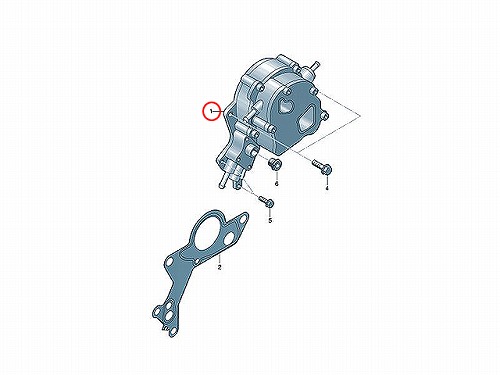バキュームポンプ AUDI(アウディ) [06E145100T]