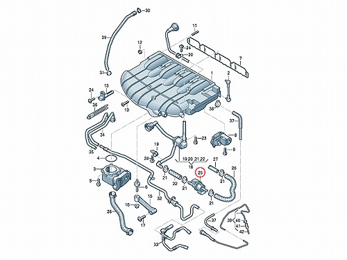 パージバルブ AUDI(アウディ) [06E906517A]