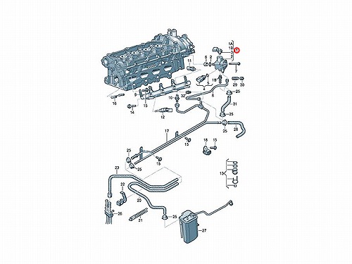 高圧ポンプ ハイプレッシャーポンプ VW(フォルクスワーゲン) [06F127025M]