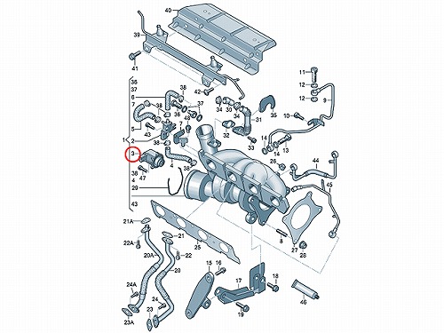ディバーターバルブ(リサーキュレーションバルブ) VW(フォルクスワーゲン) [06F145710G]