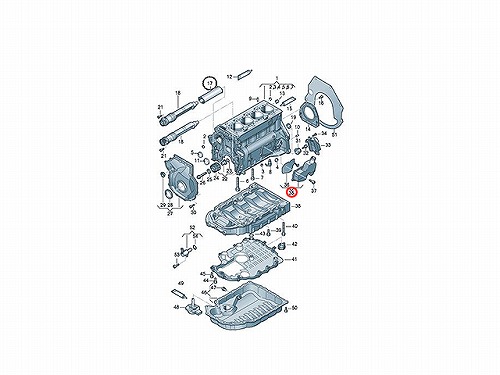 オイルセパレーター VW(フォルクスワーゲン) [06H103464L]