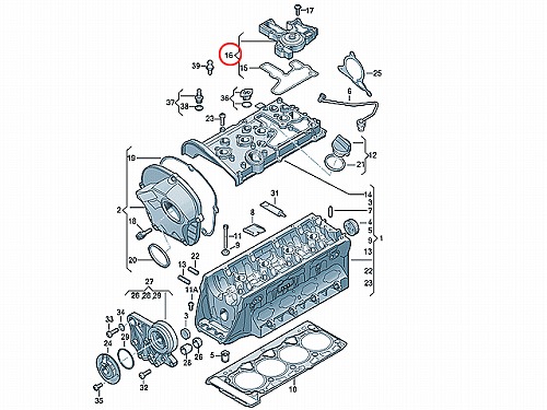 オイルセパレーター VW(フォルクスワーゲン) [06H103495AH]