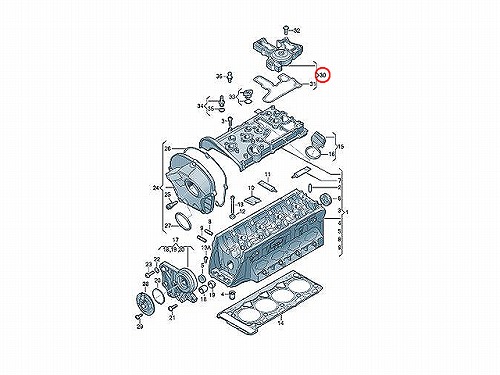 オイルセパレーター VW(フォルクスワーゲン) [06H103495AK]