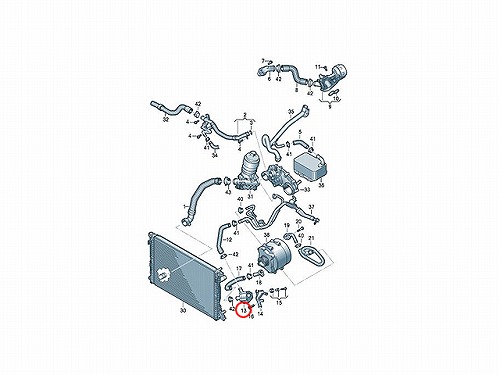 補助ウォーターポンプ VW(フォルクスワーゲン) [06H121601M]