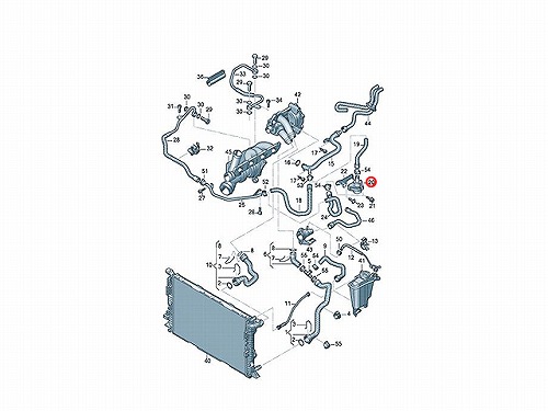 セカンドウォーターポンプ AUDI(アウディ) [06H965561]