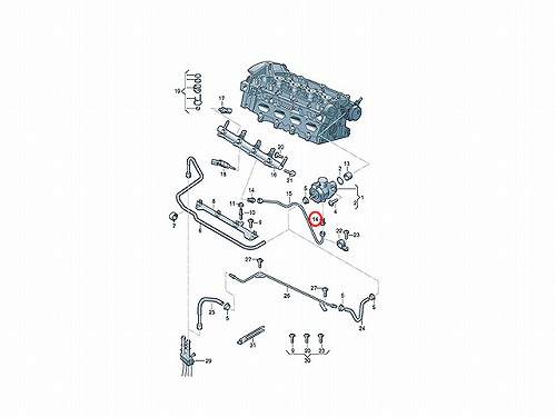 アダプター(高圧ポンプ) VW(フォルクスワーゲン) [06J127065B]