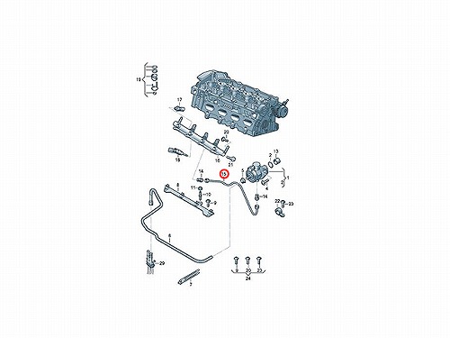 フューエルホース AUDI(アウディ) [06J127501AB]