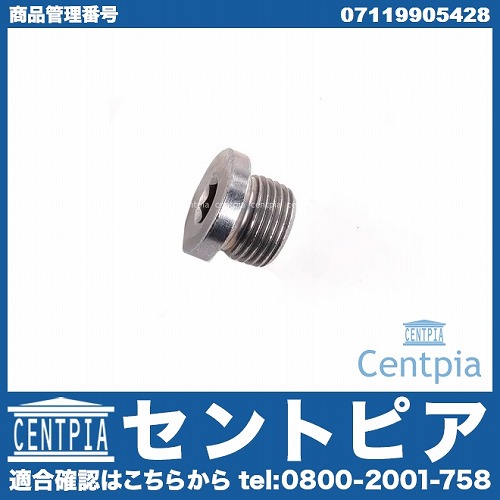 ドレンボルト(エンジンオイルパン用) BMW [07119905428]