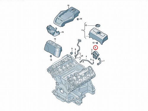 オイルセパレーター VW(フォルクスワーゲン) [079103464D]