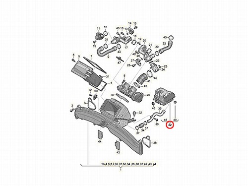オイルセパレーター AUDI(アウディ) [079103542E]