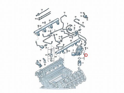 高圧ポンプ ハイプレッシャーポンプ AUDI(アウディ) [079127026AB]
