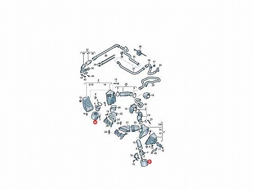 エアフィルター(エアクリーナー) AUDI(アウディ) [07L133843E]