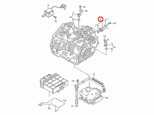 ATニュートラルスイッチ インヒビタースイッチ VW(フォルクスワーゲン) [095919823F]