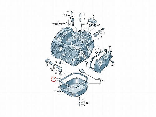 ATオイルパンガスケット AUDI(アウディ) [096321370]
