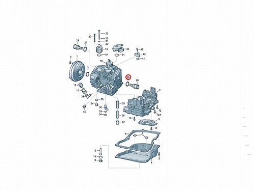 デフサイドシール VW(フォルクスワーゲン) [09G301189]