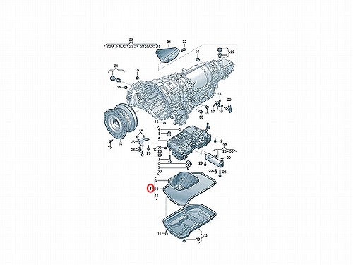 ATオイルフィルター&オイルパンガスケット AUDI(アウディ) [0BK398009]