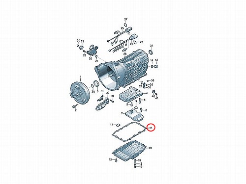 ATオイルパンガスケット VW(フォルクスワーゲン) [0C8321371]